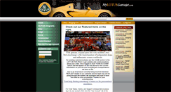 Desktop Screenshot of mylotusgarage.com